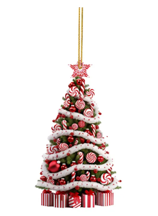 Christmas Tree Pendant Holiday Decoration