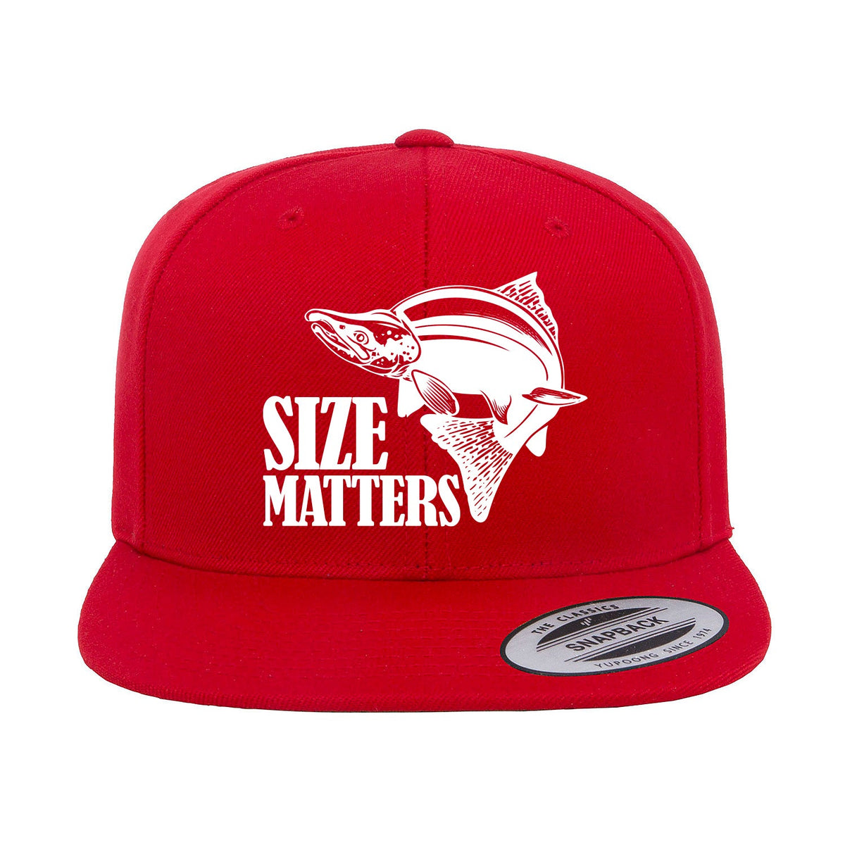 Size Matters Flat Bill Cap