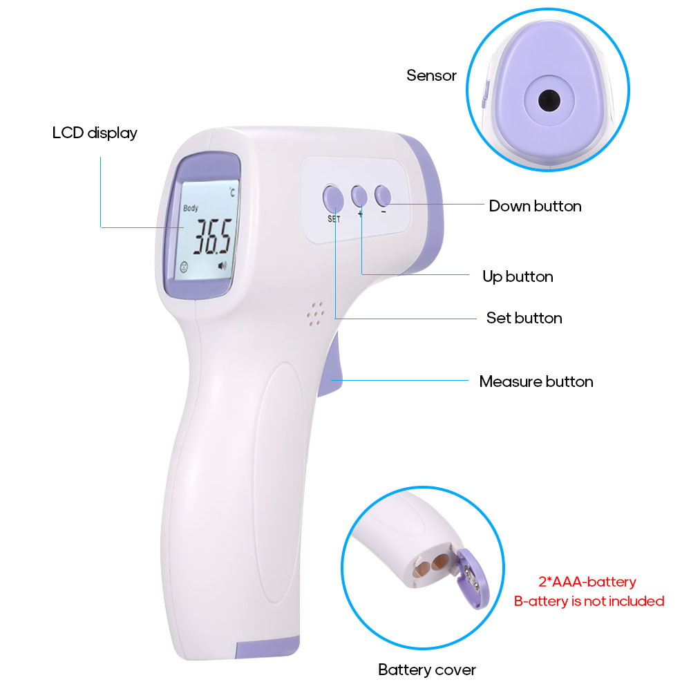 Child-Friendly Infrared Forehead Thermometer